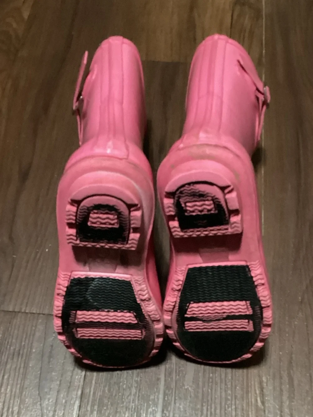 Wonder Nation Pink Rain Boots Buckle Detail US 11-12 EUR 28.5-30 (GMWN49DP074